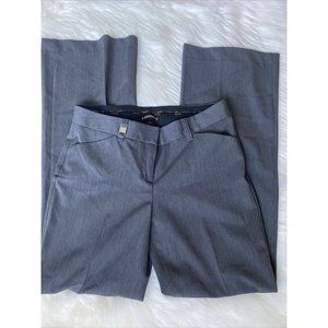 Express Women’s Dress Pants Size 2R Editor Gray Boot Cut
